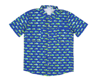 Blue Quail Clothing Co. - Boy's Short Sleeve Shirt Mahi Mahi