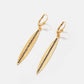 La Vie Parisienne - Long Leaf Earrings