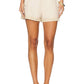Adelyn Rae - Traci Embroidered High-Waist Shorts