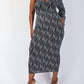 The Curve La - Plus Size Glitter Knit One Shoulder Dress With Cutout