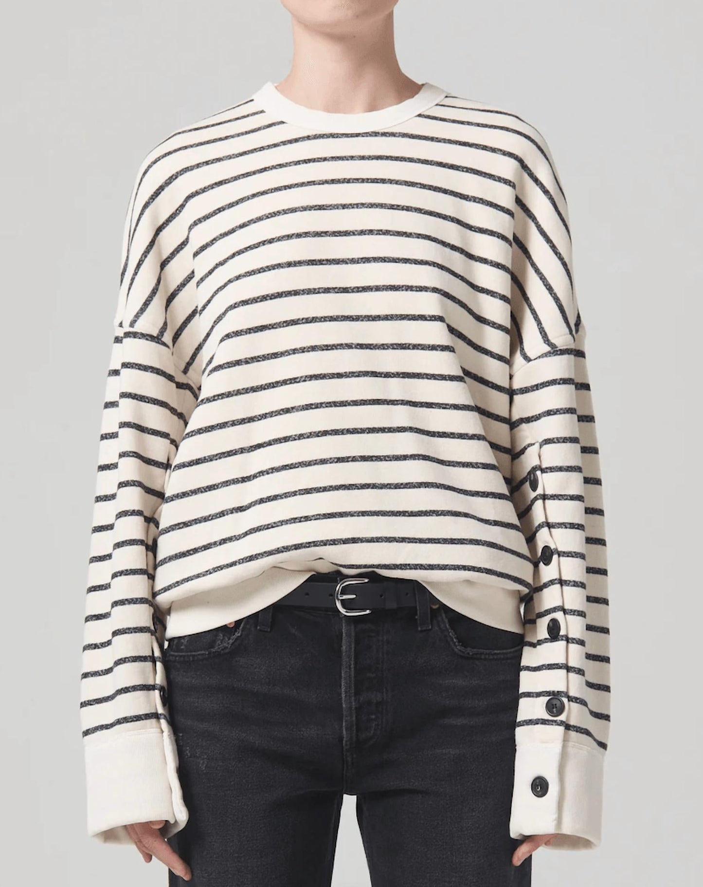 Citizens Of Humanity - Luella Cape Sleeve Fleece Sweatshirt