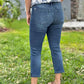 Judy Blue - Beachside Bliss Capris Pants