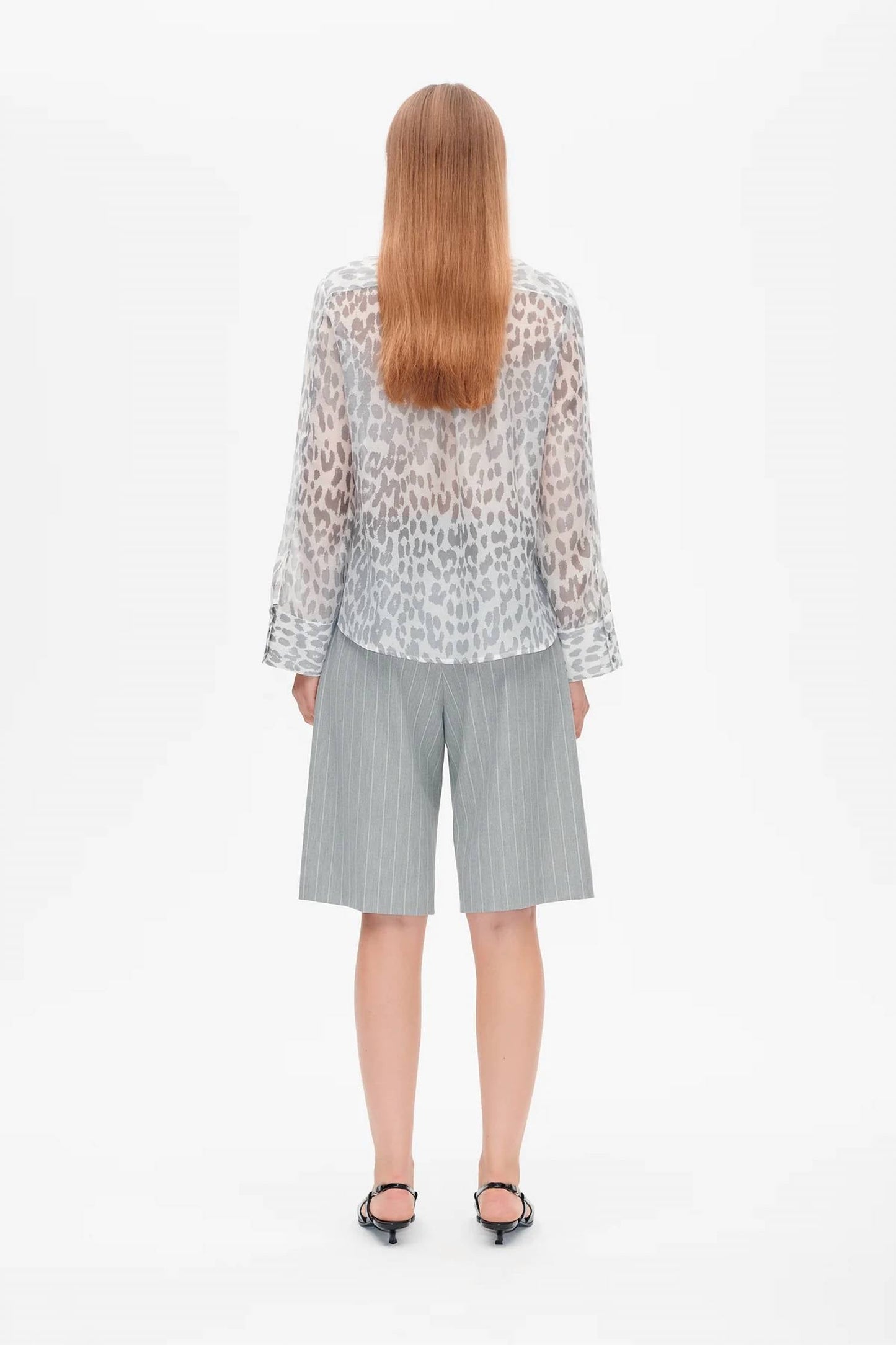 Baum Und Pferdgarten - Miranda Leopard Blouse with Tie