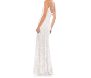 Mac Duggal - Sequin Spaghetti Strap Gown