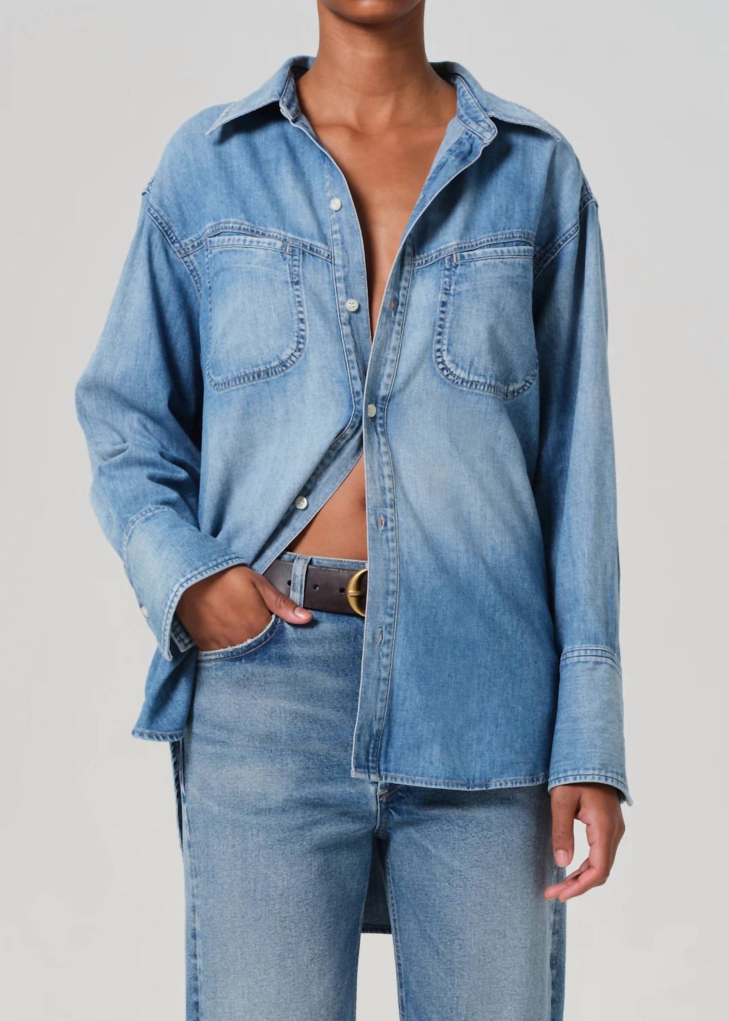 Citizens Of Humanity - Solene Denim Long Sleeve Shirt