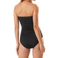 Tommy Bahama - PEARL SHIRRED BANDEAU ONE-PIECE SWIMSUIT