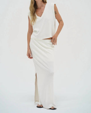 Lna - Steph Ribbed Skirt