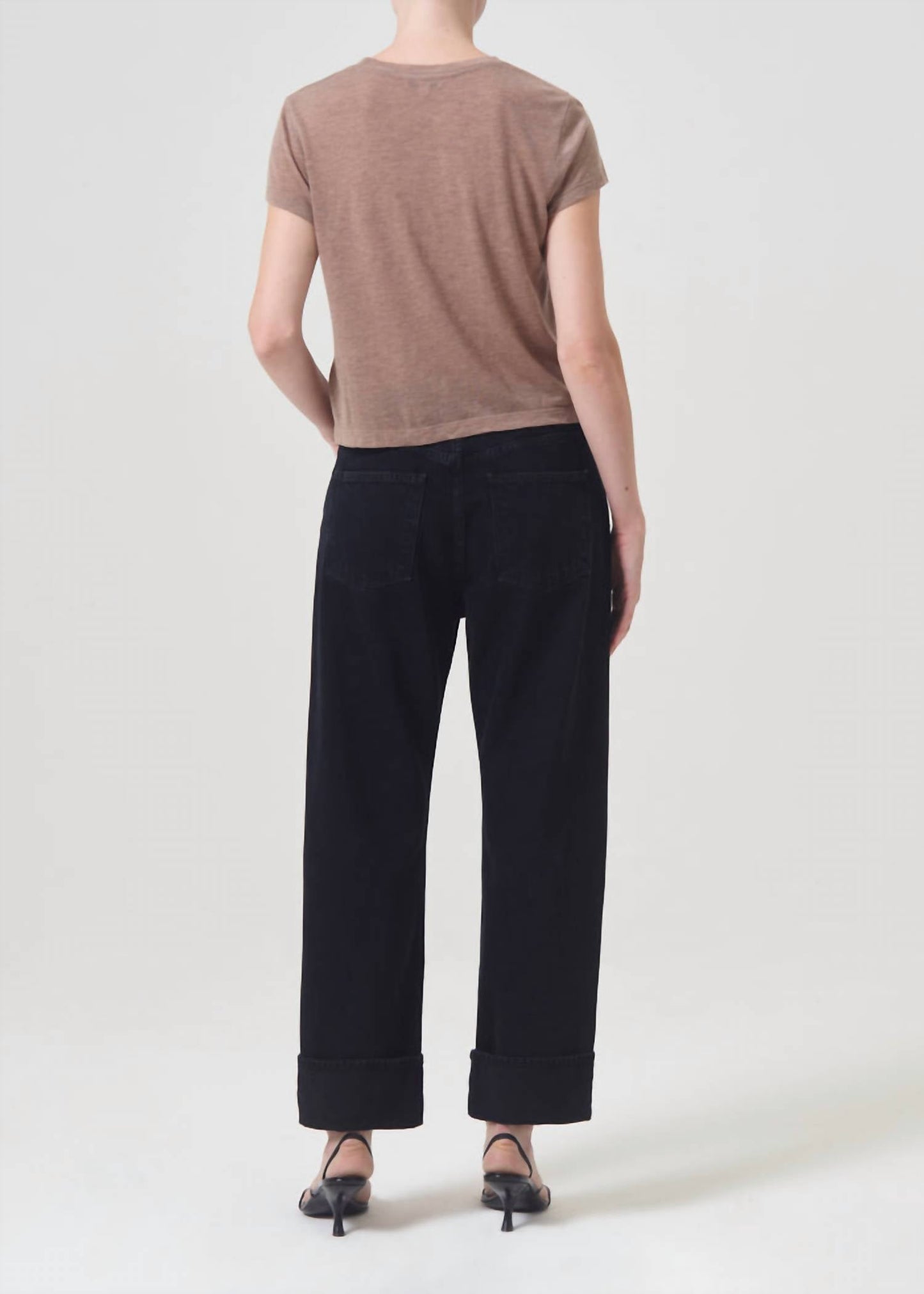 Agolde - Fran Low Slung Straight Jean