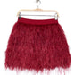 Alice + Olivia - Cina Feather Mini Skirt