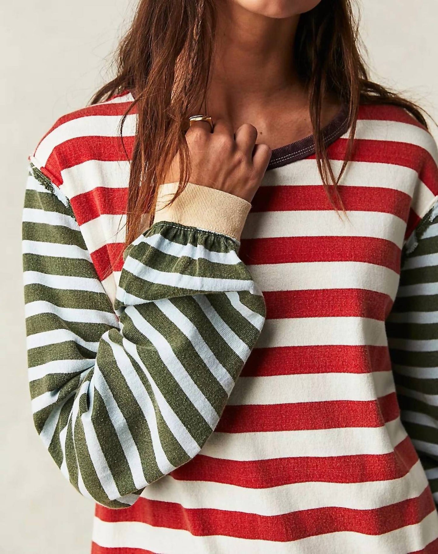 Free People - Sawyer Stripe Tee