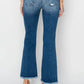 Risen - Mid-Rise Step Hem Ankle Jeans