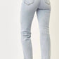 Risen - Mid Rise Vintage Straight Leg Jeans