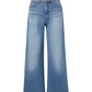 Veronica Beard - TAYLOR CROPPED HIGH RISE WIDE LEG JEANS