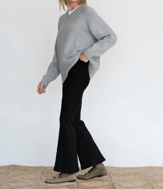 Donni. - Rib Kick Flare Pant