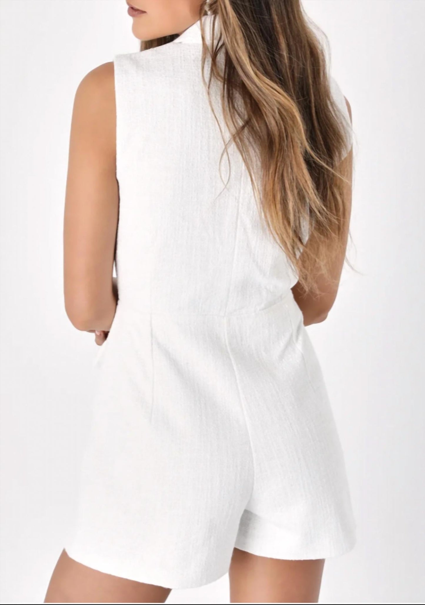 Steve Madden - Fix Our Eyes V-neck Romper