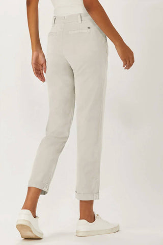 Ecru - Mitchell Roll Cuff Chino Pant