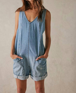 Free People - High Roller Shortalls