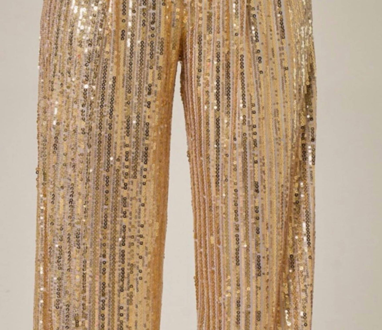 Wisteria Lane - Sequin Wide Leg Pants