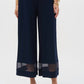 Joseph Ribkoff - Silky Knit And Mesh Culotte Pants