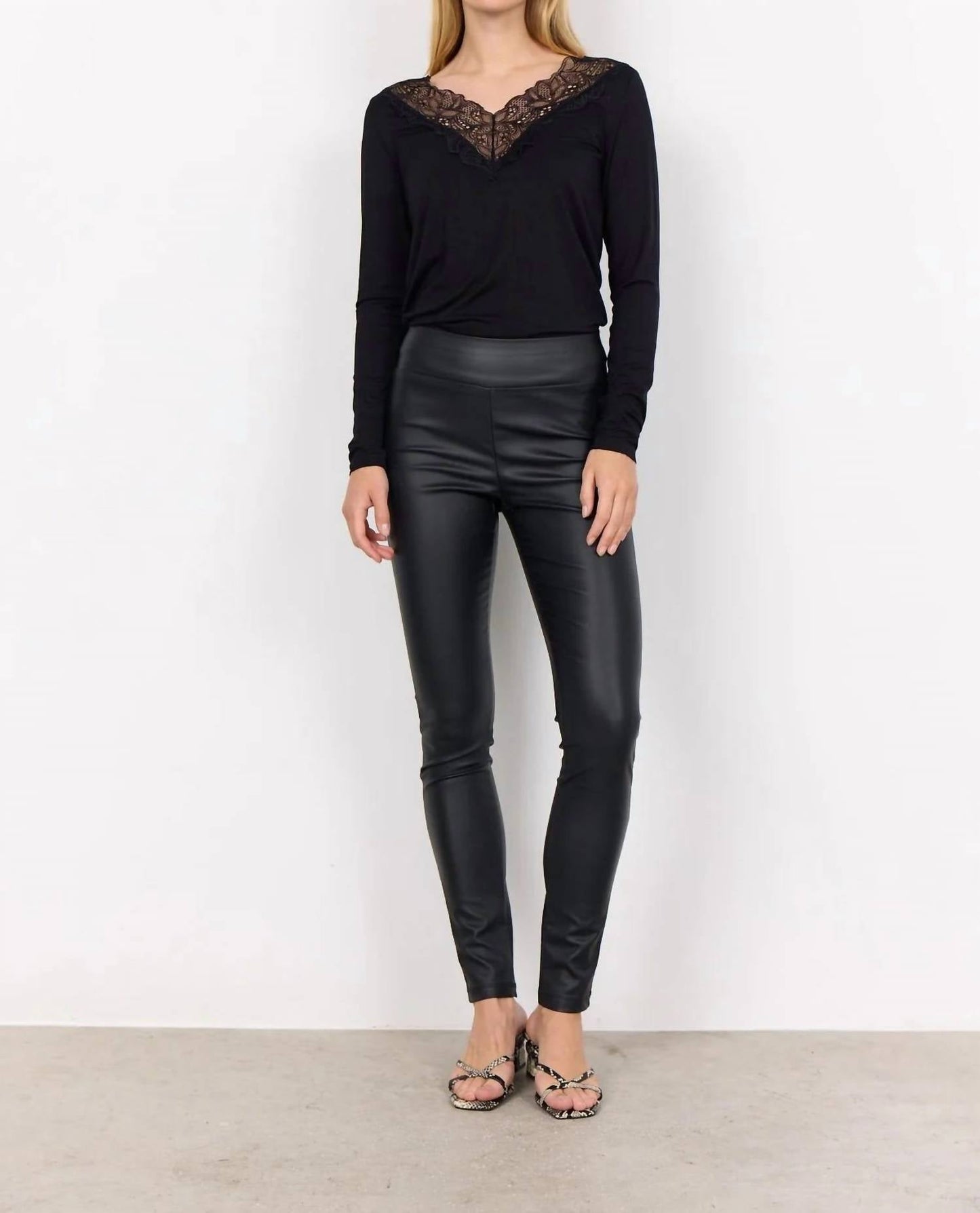 Soya Concept - Marcia Lace Long Sleeve Shirt