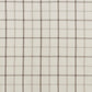 Plaid Faux Leather Tab Top Curtain Panel with Fleece Lining