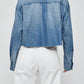 Moussy - Manorhaven Cropped Denim Shirt