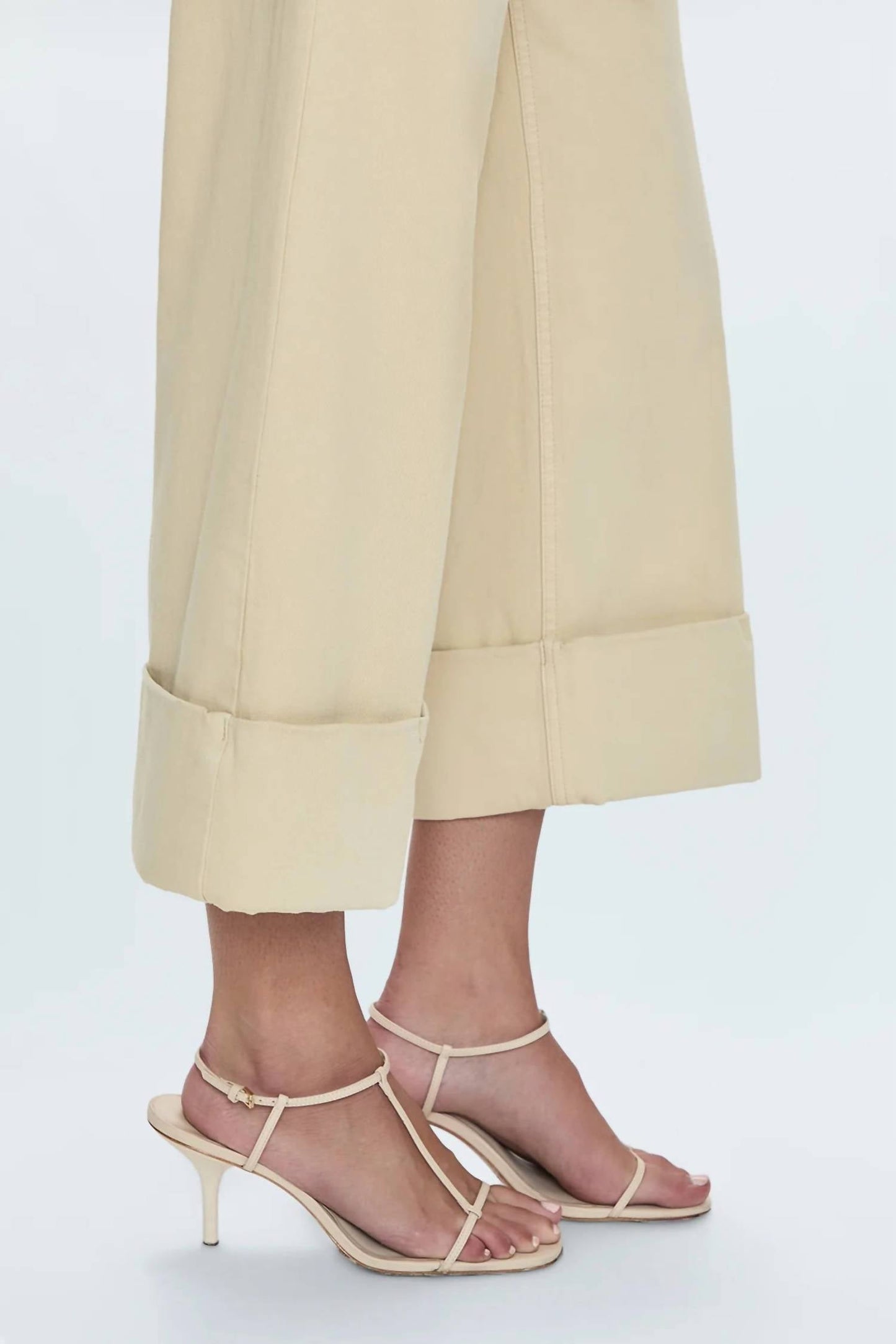 Pistola - Maya Cuffed Hem Wide Leg Pants