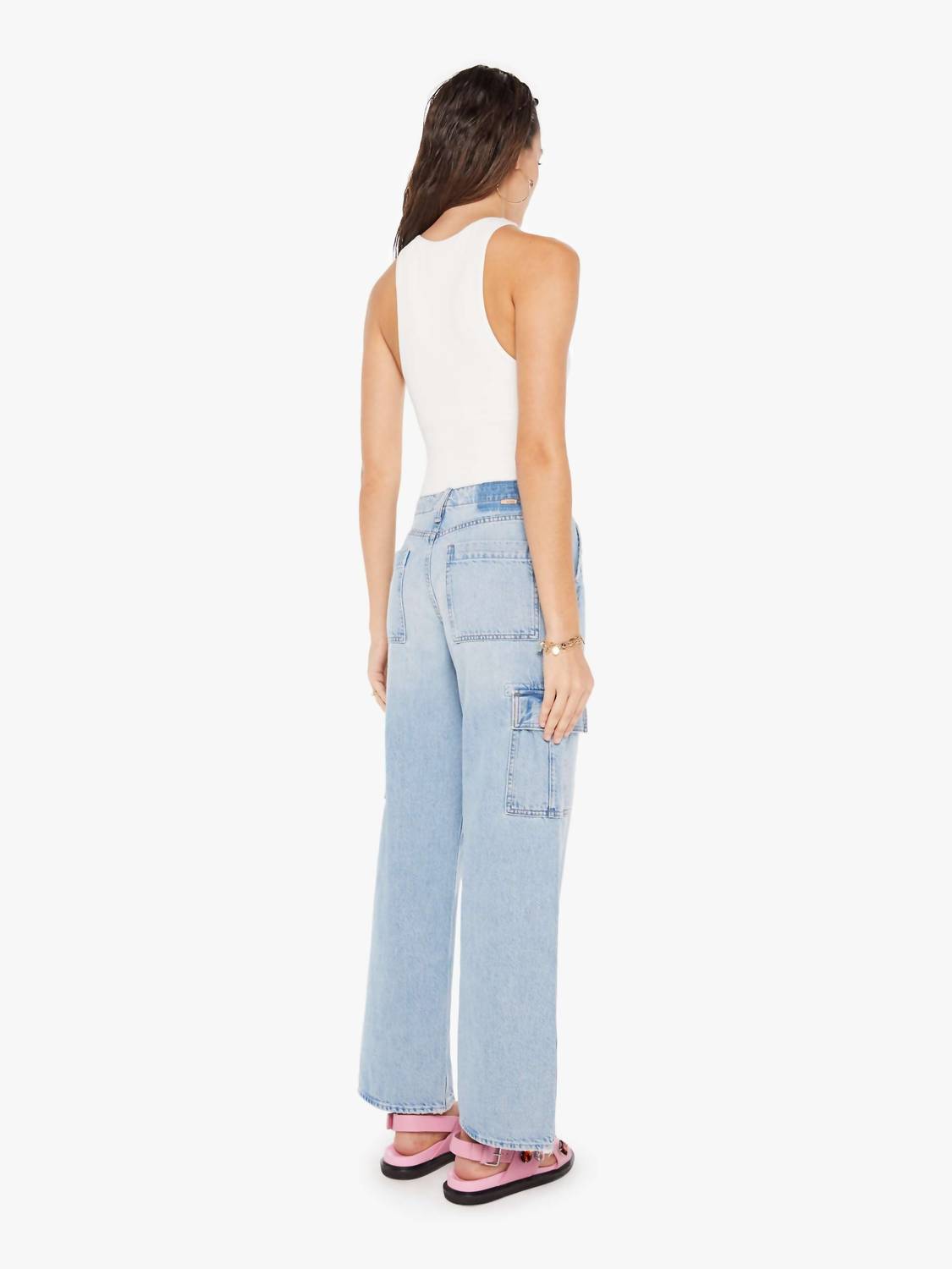 Mother - Spinner Cargo Nerdy High-rise Jeans