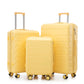 Set 3PCs 20'/24'/28' ABS Spinner Wheel Luggage - Yellow