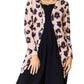 Double Take - Chic Button-up Cardigan With Print