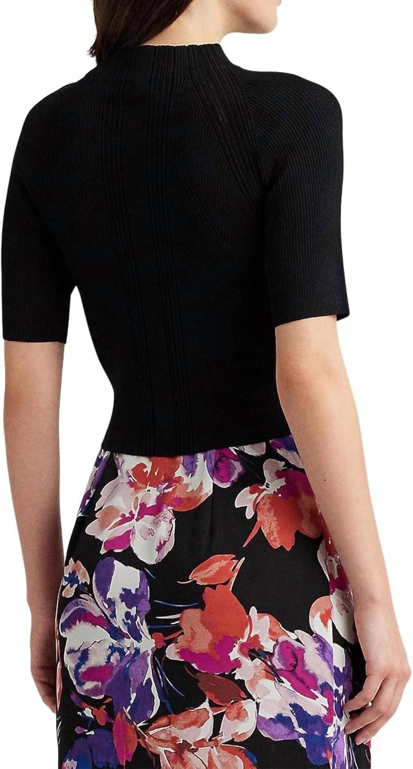 Ralph Lauren - Cropped Short Sleeve Sweater