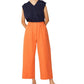 Compania Fantastica - Women's High Waisted Twill Cropped Trousers