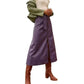 Marie Oliver - Greenwich Vegan Leather Skirt