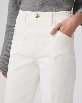 Paige - Anessa 31" With Utility Pockets And Raw Hem Jean