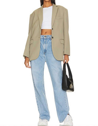 Aligrace - Alyssa Tilted Split Customs Jeans