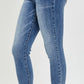 Risen - Mid Rise Ankle Skinny Jeans