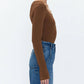 Pistola - Jenny Long Sleeve Square Neck Thong Bodysuit