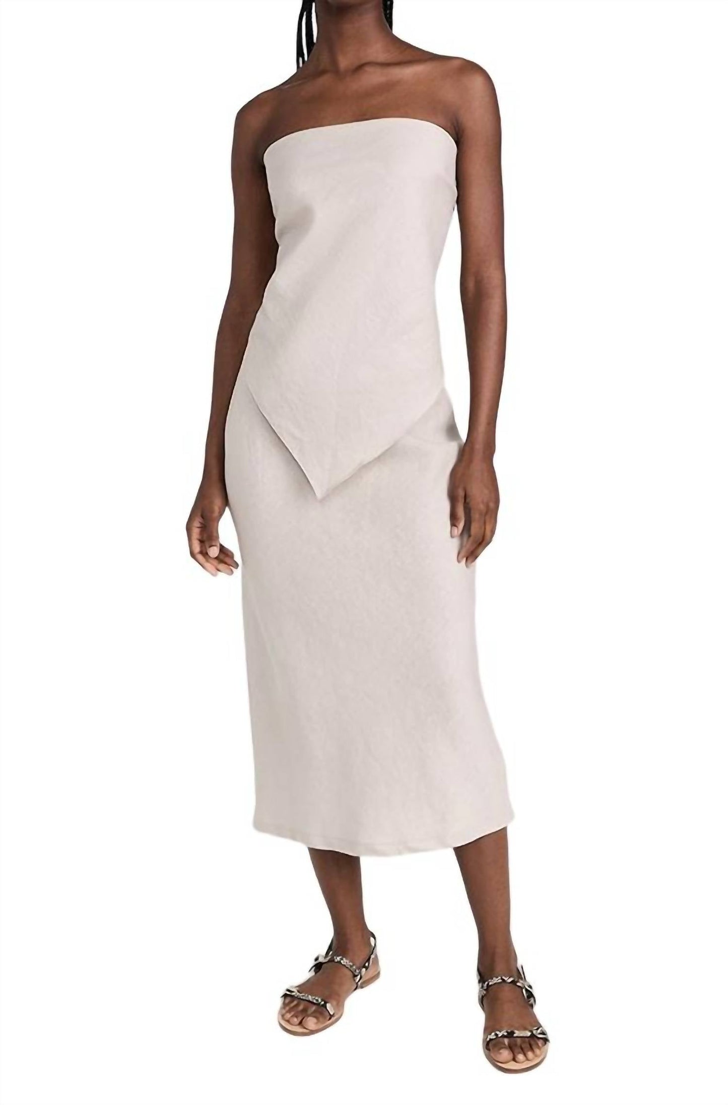 Enza Costa - LINEN BIAS SKIRT