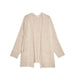 Topshop - Knit Open Front Oversized Sweater Cardigan