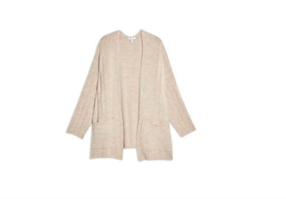 Topshop - Knit Open Front Oversized Sweater Cardigan
