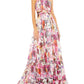 Mac Duggal - Floral Flounce Dress
