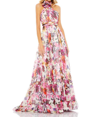 Mac Duggal - Floral Flounce Dress