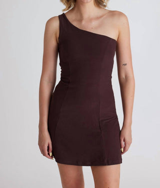 Wolven - Active One-shoulder Mini Dress