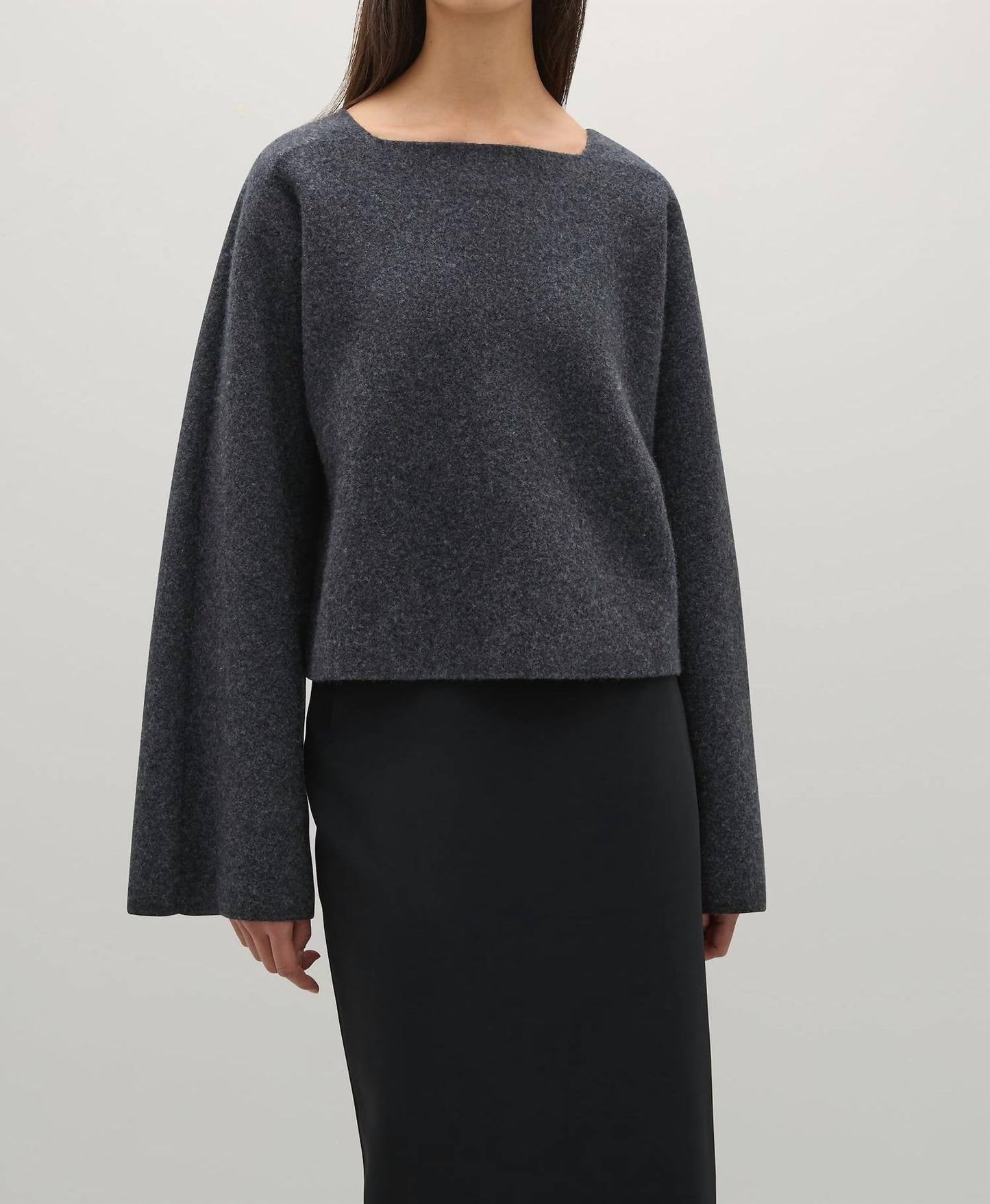 A.Emery - Greta Crop Knit Sweater