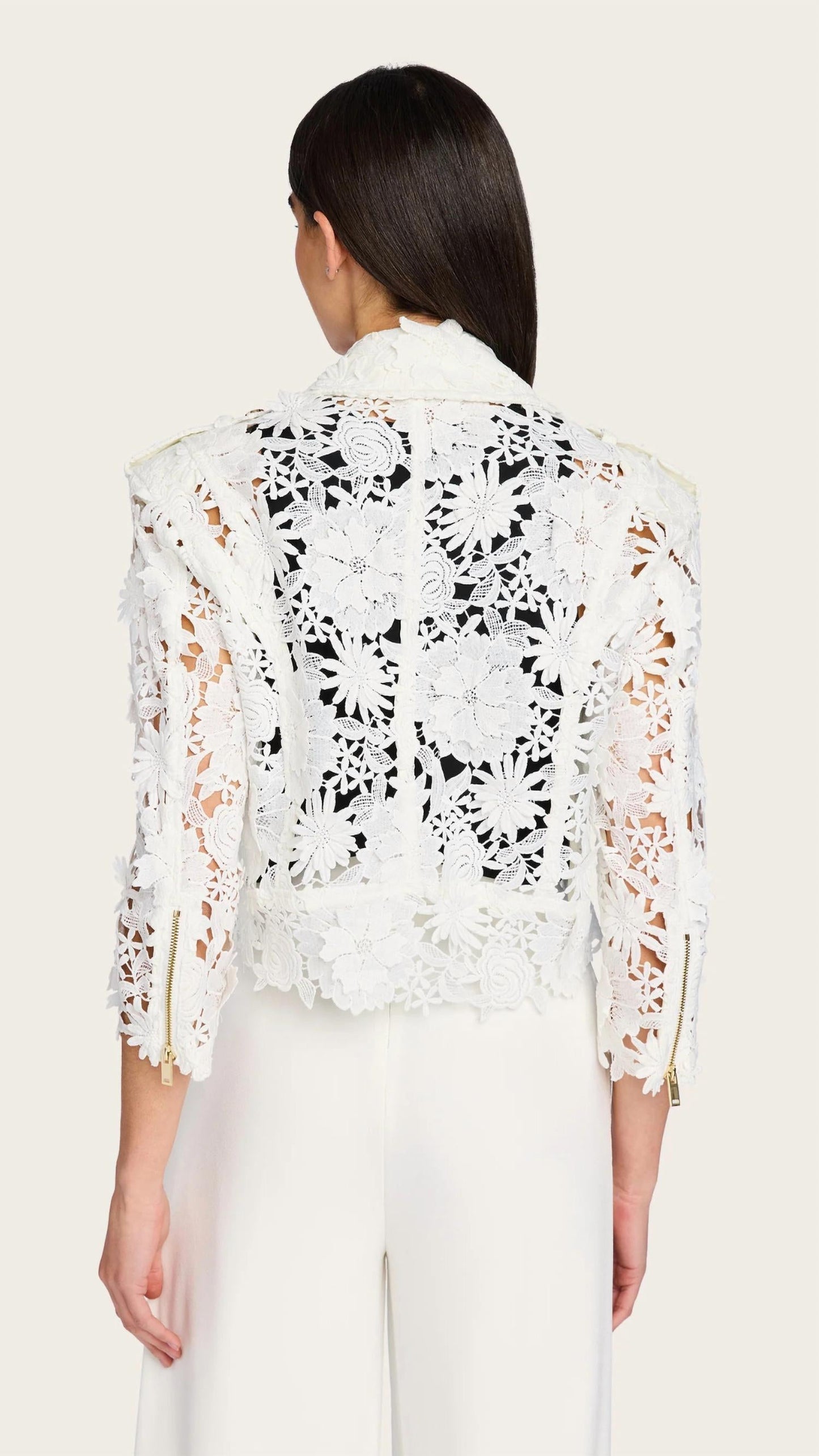 Generation Love - Crawford 3d Lace Moto Jacket