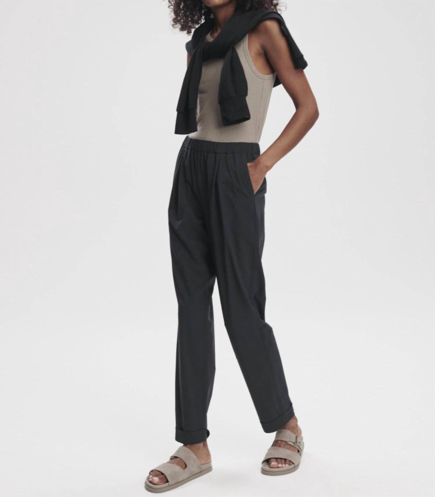 Varley - Alana Slim Tapered Cuff Pant