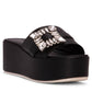 Beautiisoles By Robyn Shreiber - Women's Dita Platform Leather Sandal
