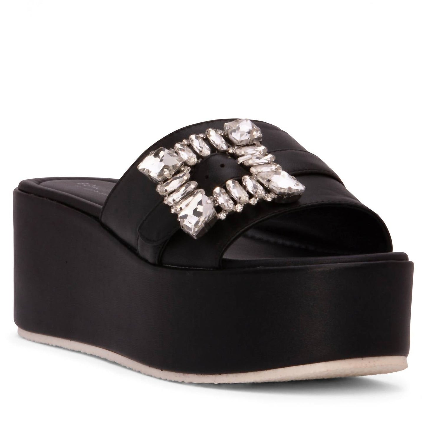 Beautiisoles By Robyn Shreiber - Women's Dita Platform Leather Sandal