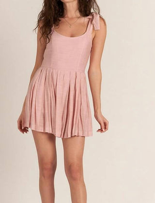 En Creme - Pleated Romper