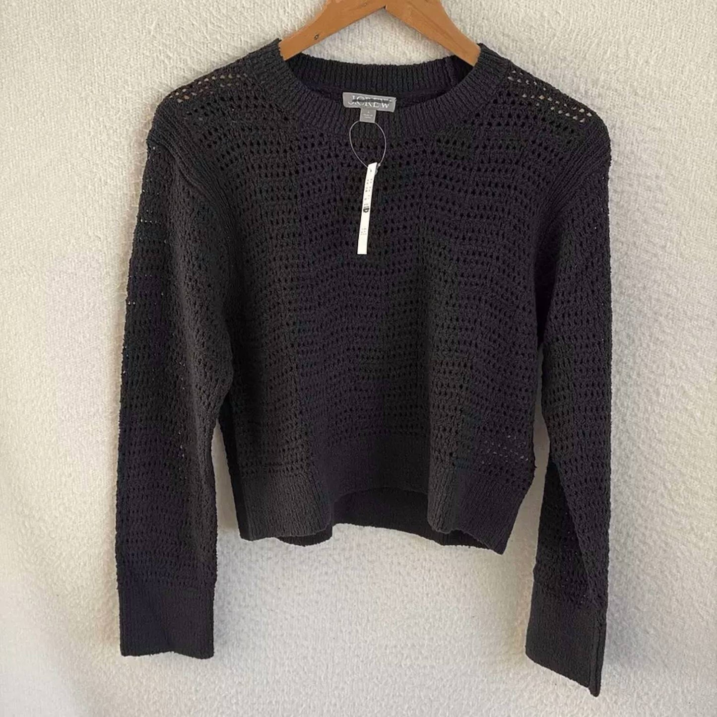 J.Crew - Women's Pointelle Crewneck Sweater